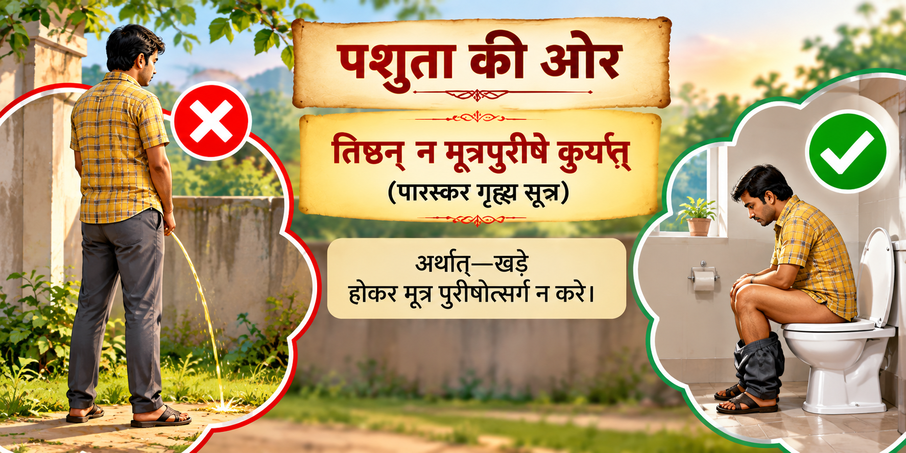 पशुता की ओर | मार्ग में क्यों नहीं ?